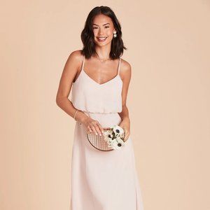 Birdy Grey Gwennie Bridesmaid's Dress - M Pale Blush